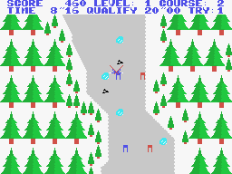 Trial Ski screenshot 7 for MSX